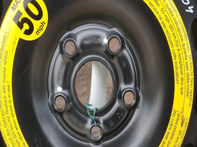 bontott VW GOLF V Pótkerék