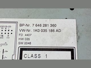 bontott VW GOLF V Rádió / CD