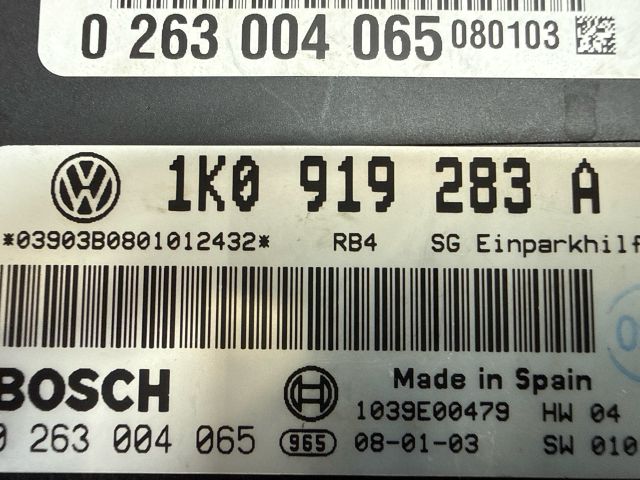 bontott VW GOLF V Tolatóradar Elektronika