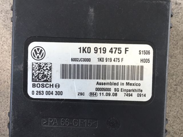 bontott VW GOLF V Tolatóradar Elektronika