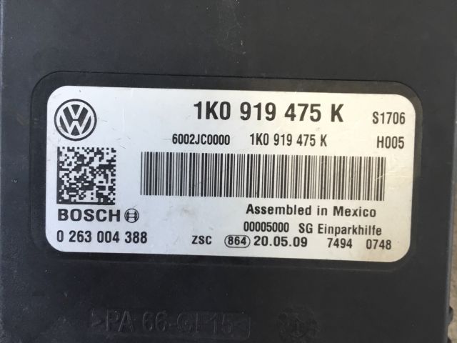 bontott VW GOLF V Tolatóradar Elektronika