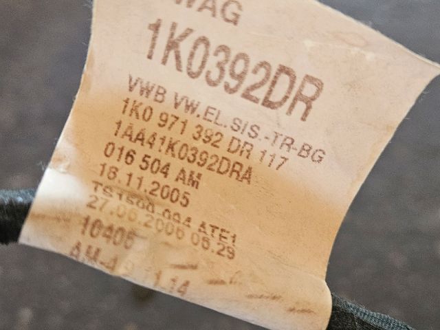 bontott VW GOLF V Ülésfűtés Kábelköteg