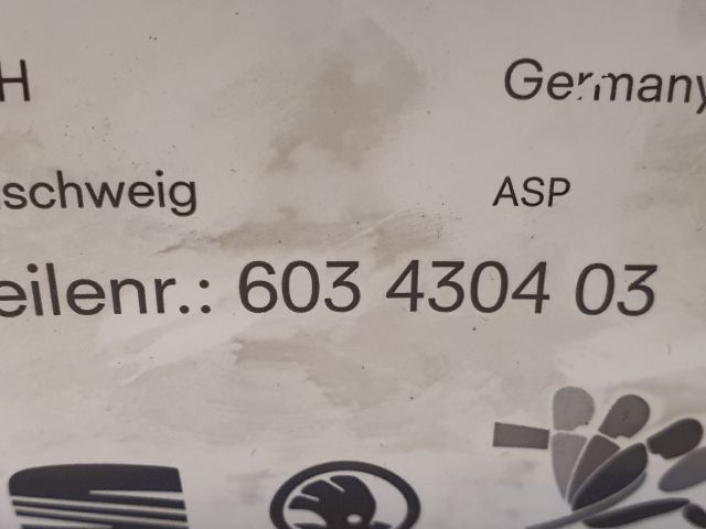 bontott VW GOLF V Utasoldali Légzsák