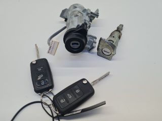bontott VW GOLF VI Gyújtáskapcsoló Házzal