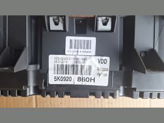 bontott VW GOLF VI Kilométeróra