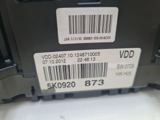 bontott VW GOLF VI Kilométeróra