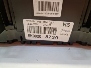 bontott VW GOLF VI Kilométeróra