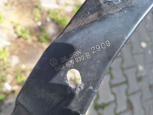 bontott VW GOLF VI Homlokfal (Üres lemez)