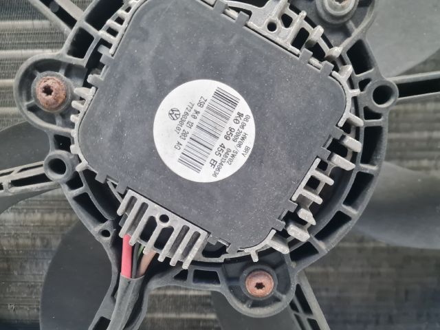 bontott VW GOLF VI Hűtő Ventilátor(ok), Radiátor(ok) Szett