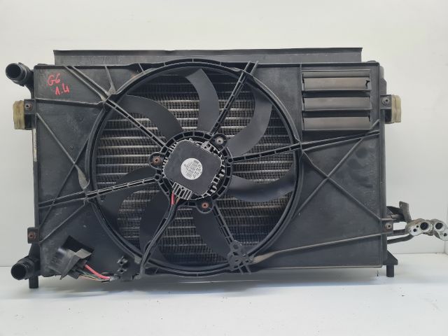 bontott VW GOLF VI Hűtő Ventilátor(ok), Radiátor(ok) Szett