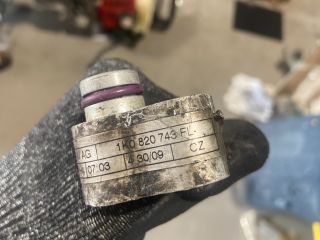 bontott VW GOLF VI Klíma Cső