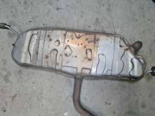 bontott VW GOLF VI Komplett Kipufogó Rendszer