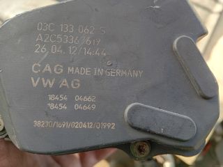 bontott VW GOLF VI Fojtószelep (Elektromos)