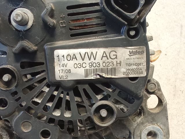 bontott VW GOLF VI Generátor