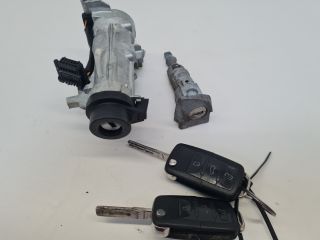 bontott VW GOLF VI Gyújtáskapcsoló Házzal