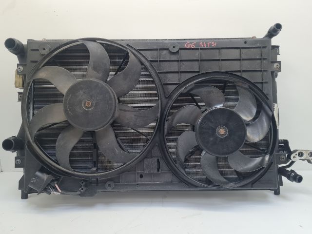 bontott VW GOLF VI Hűtő Ventilátor(ok), Radiátor(ok) Szett