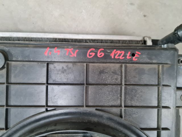 bontott VW GOLF VI Hűtő Ventilátor(ok), Radiátor(ok) Szett