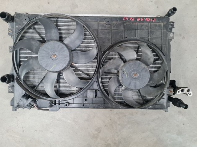 bontott VW GOLF VI Hűtő Ventilátor(ok), Radiátor(ok) Szett