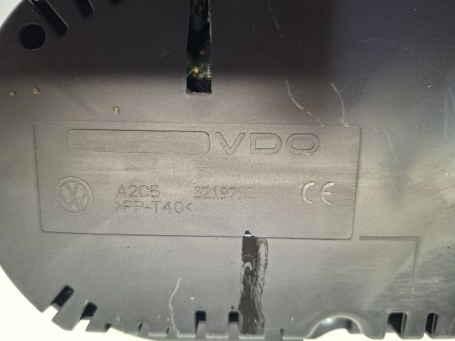 bontott VW GOLF VI Kilométeróra