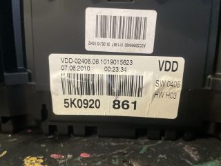 bontott VW GOLF VI Kilométeróra