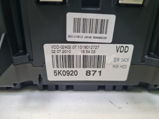 bontott VW GOLF VI Kilométeróra