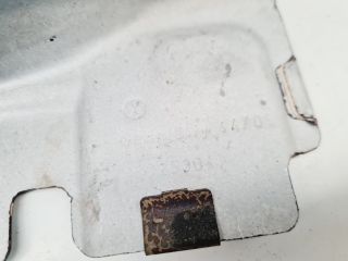 bontott VW GOLF VI Leömlő Hővédő Lemez