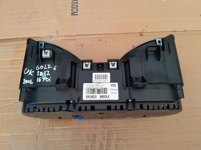 bontott VW GOLF VI Kilométeróra