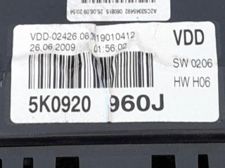 bontott VW GOLF VI Kilométeróra