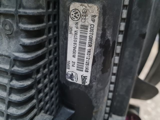 bontott VW GOLF VI Hűtő Ventilátor(ok), Radiátor(ok) Szett