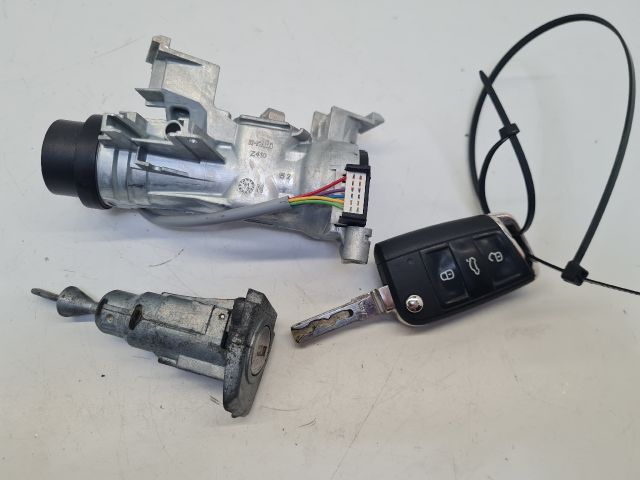 bontott VW GOLF VI Gyújtáskapcsoló Házzal