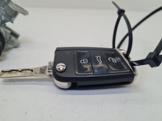 bontott VW GOLF VI Gyújtáskapcsoló Házzal