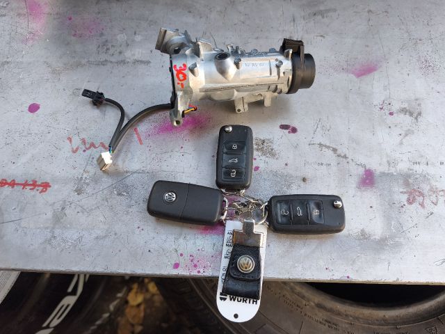 bontott VW GOLF VI Gyújtáskapcsoló Házzal