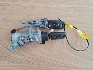 bontott VW GOLF VI Gyújtáskapcsoló Házzal