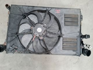 bontott VW GOLF VI Hűtő Ventilátor(ok), Radiátor(ok) Szett