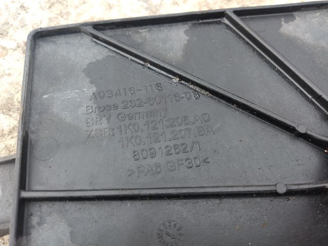 bontott VW GOLF VI Hűtőventilátor