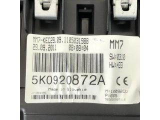 bontott VW GOLF VI Kilométeróra