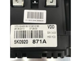 bontott VW GOLF VI Kilométeróra