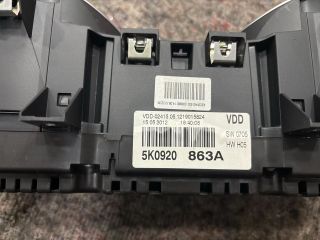 bontott VW GOLF VI Kilométeróra