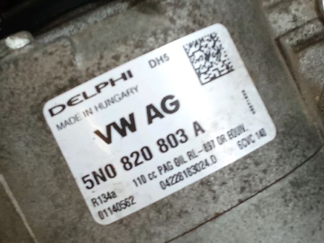 bontott VW GOLF VI Klímakompresszor