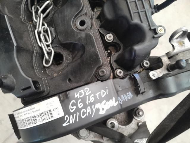 bontott VW GOLF VI Motor (Fűzött blokk hengerfejjel)