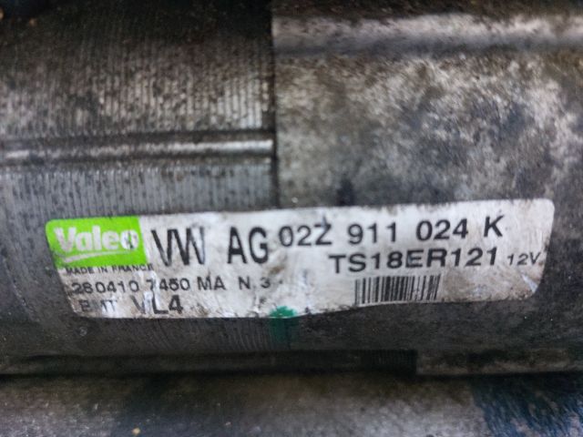 bontott VW GOLF VI Önindító