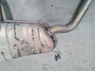 bontott VW GOLF VI Komplett Kipufogó Rendszer