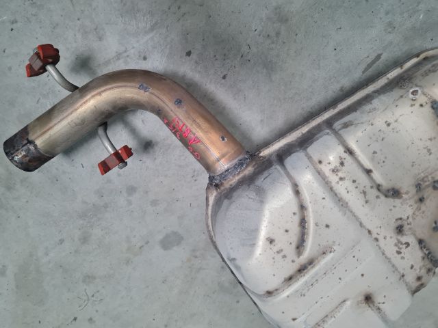 bontott VW GOLF VI Komplett Kipufogó Rendszer