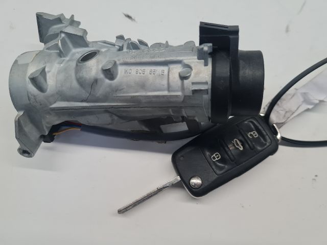 bontott VW GOLF VI Gyújtáskapcsoló Házzal