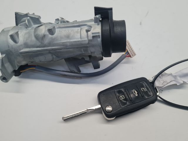 bontott VW GOLF VI Gyújtáskapcsoló Házzal