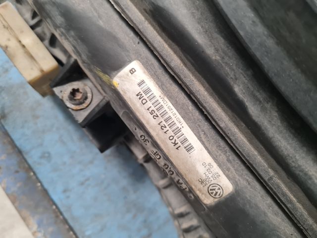 bontott VW GOLF VI Hűtő Ventilátor(ok), Radiátor(ok) Szett