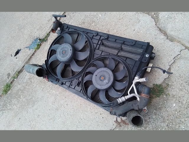bontott VW GOLF VI Hűtő Ventilátor(ok), Radiátor(ok) Szett