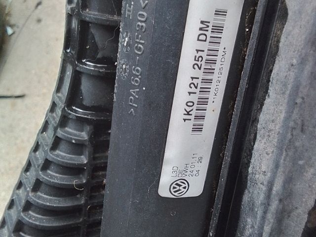 bontott VW GOLF VI Hűtő Ventilátor(ok), Radiátor(ok) Szett