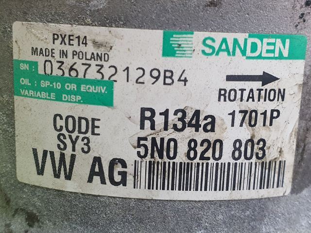 bontott VW GOLF VI Klímakompresszor