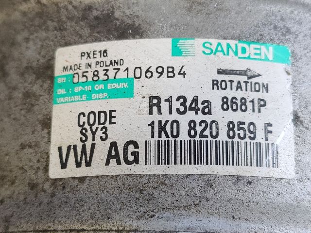 bontott VW GOLF VI Klímakompresszor